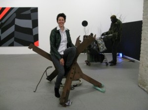 Sabine Schmidt in ihrer PSM Galerie