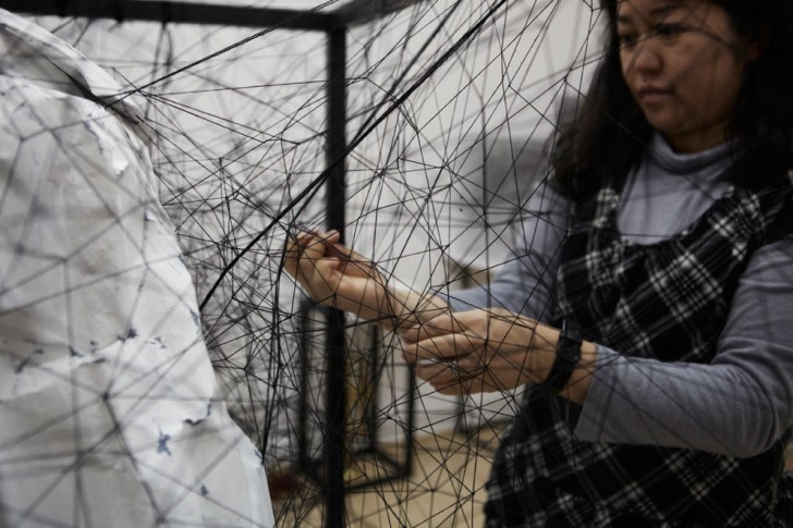 Chiharu Shiota: Im Berliner Atelier