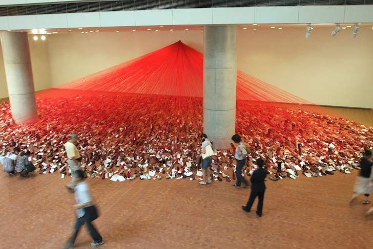 Chiharu Shiota: Over the continents