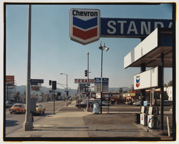 Stephen Shore. Chevron Tankstelle