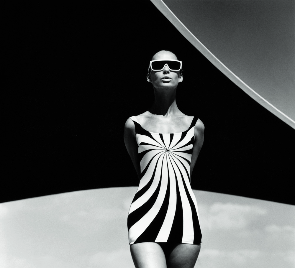 F.C. Gundlach: Op-Art Badeanzug, 1966