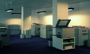 Thomas Demand: Copyshop, 1999, C-Print/ Diasec, 183,5 x 300 cm © VG Bild-Kunst, Bonn, Courtesy Sprüth Magers Berlin London