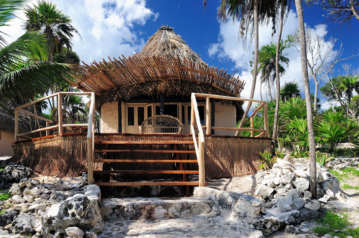 Papaya Playa Project: Huts
