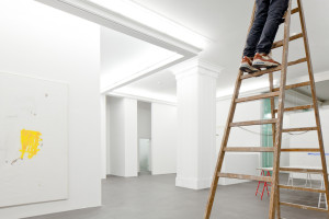 peres projects: preparing the exhibition of David Ostrowski
