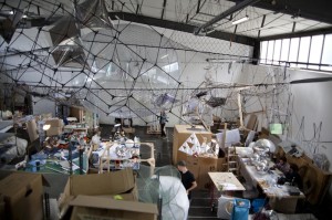 Tomás Saraceno: Atelier am Hamburger Bahnhof