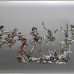Irma Markulin: tableaux vivant. 1150x100. Öl auf Aluminium_2013