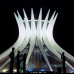 Brasília-DF, 2003: Catedral Metropolitana à noite .