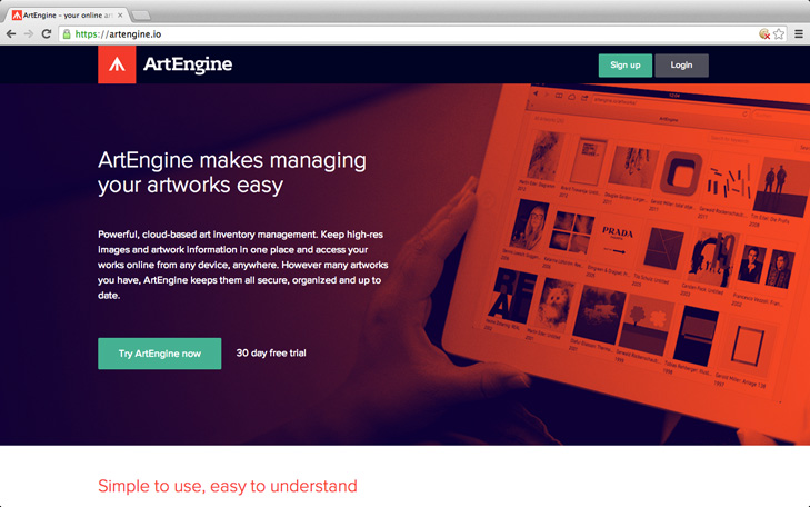 ArtEngine Webseite