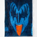 Lamdark Kesang, Kiss, 2014, PVC, Paper, 120 × 90 cm