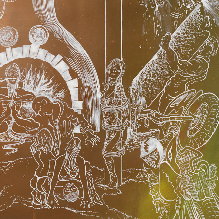 Detail: Bernhard Martin: Hotel Energie, 2015 © VG BILD KUNST Bonn, 2015,Repro Roman März
