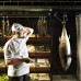 A chef at QT Sydney sizing up tonight's dinner. Image courtesy of QT.