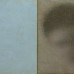 Robert Bosisio: oT (Kopf mit Blau 2) Oel und Eitemepra auf Leinwand, 60 x 40cm, 2015