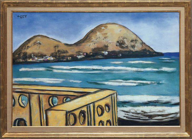 Max Beckmann: Landschaft bei Saint-Cyr-Sur-Mer, 1931 Sammlung Würth, Inv. 6787 © Sammlung Würth, Foto: Philipp Schönborn