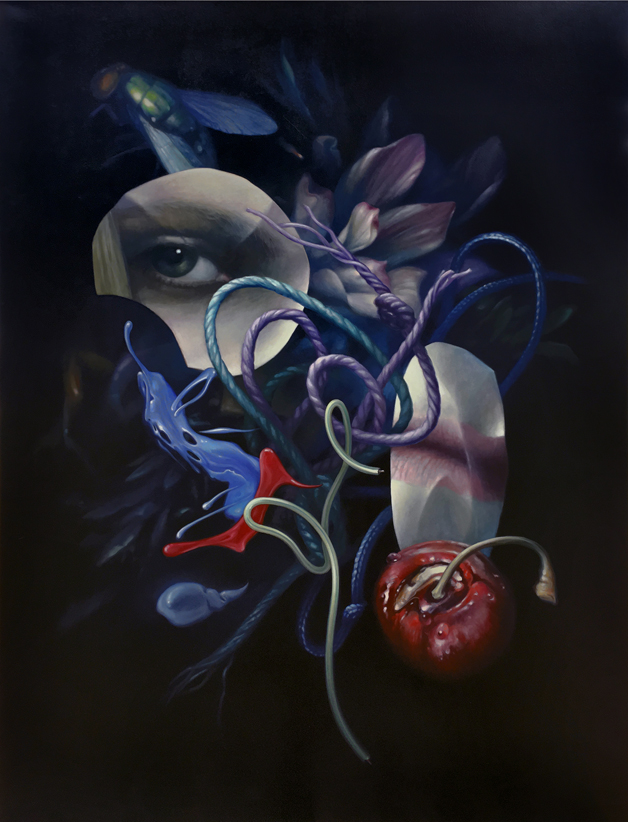 janinebeangallery: Grigori Dor, Still Life with a Fly, 200x140cm, oil on canvas 2016