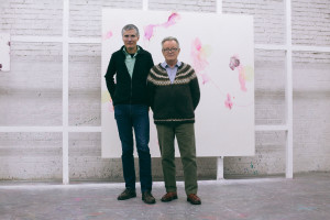 Bernd Koberling und sein ehemaliger Schüler Peter Stauss, Foto: Katrin Leisch