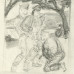 Untitled | ca. 1966 | Graphite on paper | 15.2 × 13.3 cm