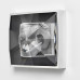 Towards Universal Pattern Recognition (Bain's Brain. Sep 1 - 1983),2017archival black/white photograph, acrylic, chrome35.2 x 40.3 x 14 cm; 13 3/4 x 15 3/4 x 5 1/2 inuniqueCourtesy KÖNIG Galerie Berlin / London