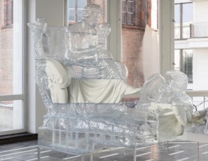 Oliver Laric Beethoven, 2016 Stereolithography, TuskXC2700T, aluminum base 240 x 107 x 156 cm 94 1/2 x 42 1/4 x 61 1/2 in Unique photo: Andrea Rossetti courtesy the artist and Tanya Leighton, Berlin